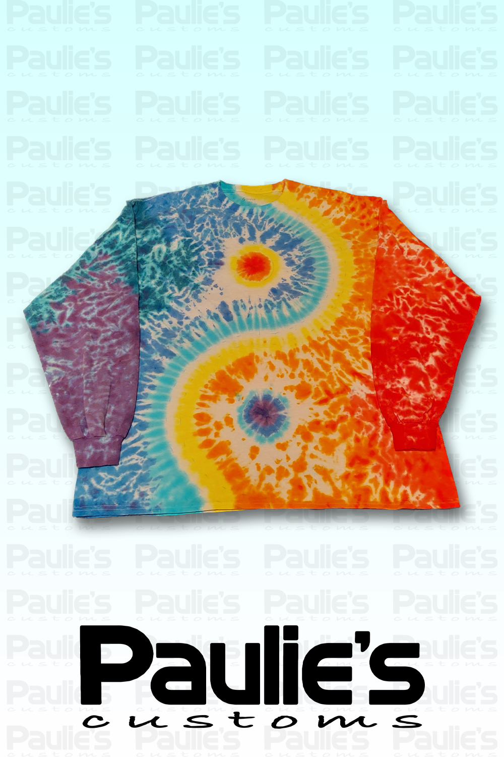 Long Sleeve Tie Dyed T-Shirt