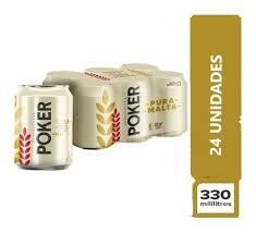 Póker pura malta x 330 ml x 30