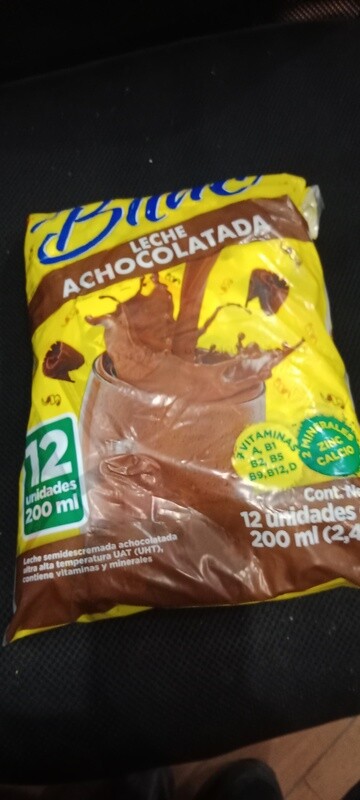 Leche achocolatada 12 unidades 200 ml Bilac