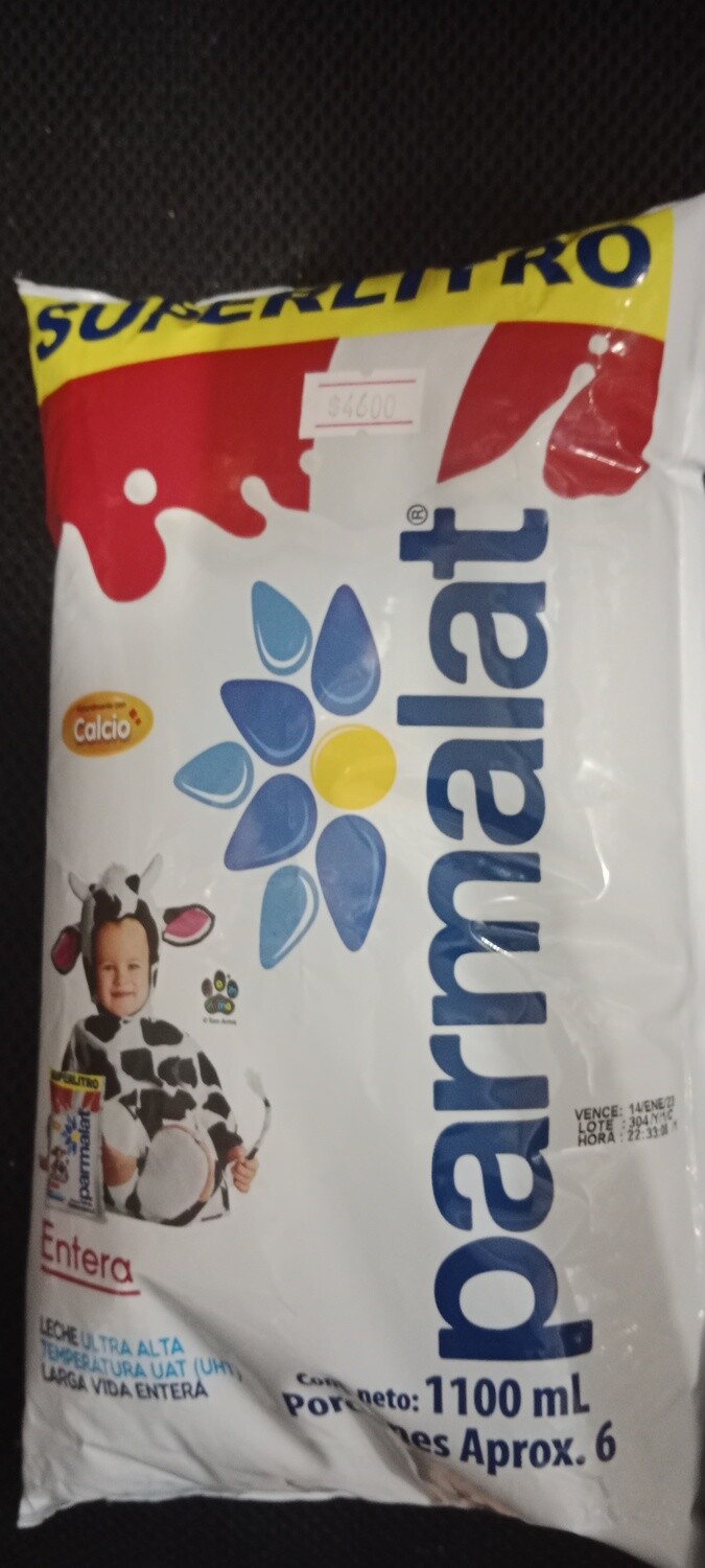 Leche parmalat 1100 ml entera