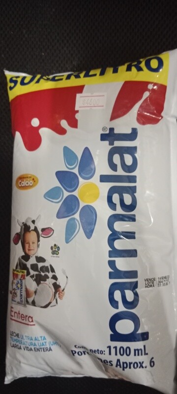 Leche parmalat 1100 ml entera