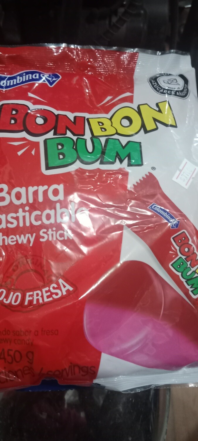 Bom Bom Bum Barra Masticable