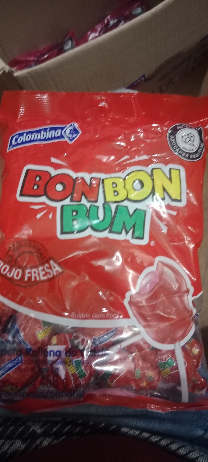Bon Bom Bum Rojo Fresa