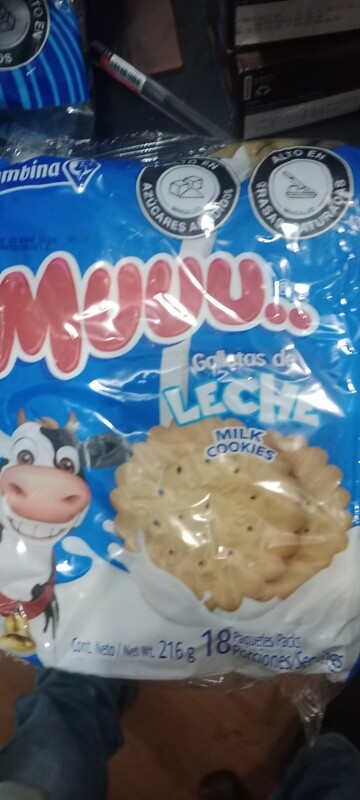 Galletas Muuu de leche *18