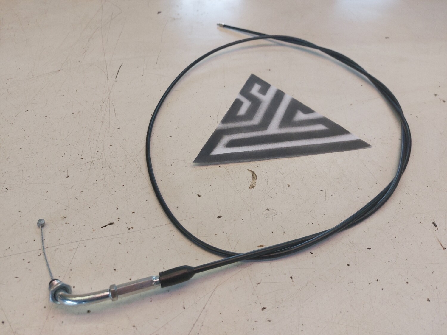 cable à gaz de remplacement pour commande à gaz CNC