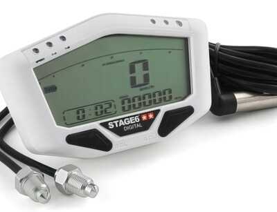  Speedometer multifunction digital Stage6 R/T MK2 white