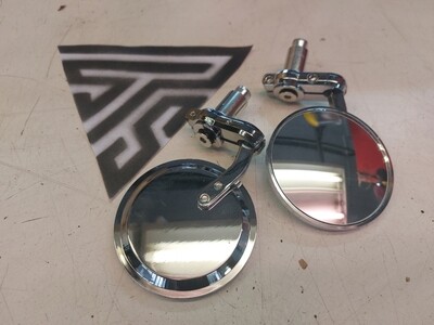 KIT MIROIR BAR END CHROME