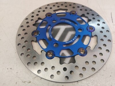 disque 220mm bleu