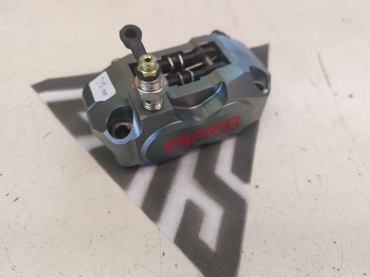caliper 4 piston RPM titanium