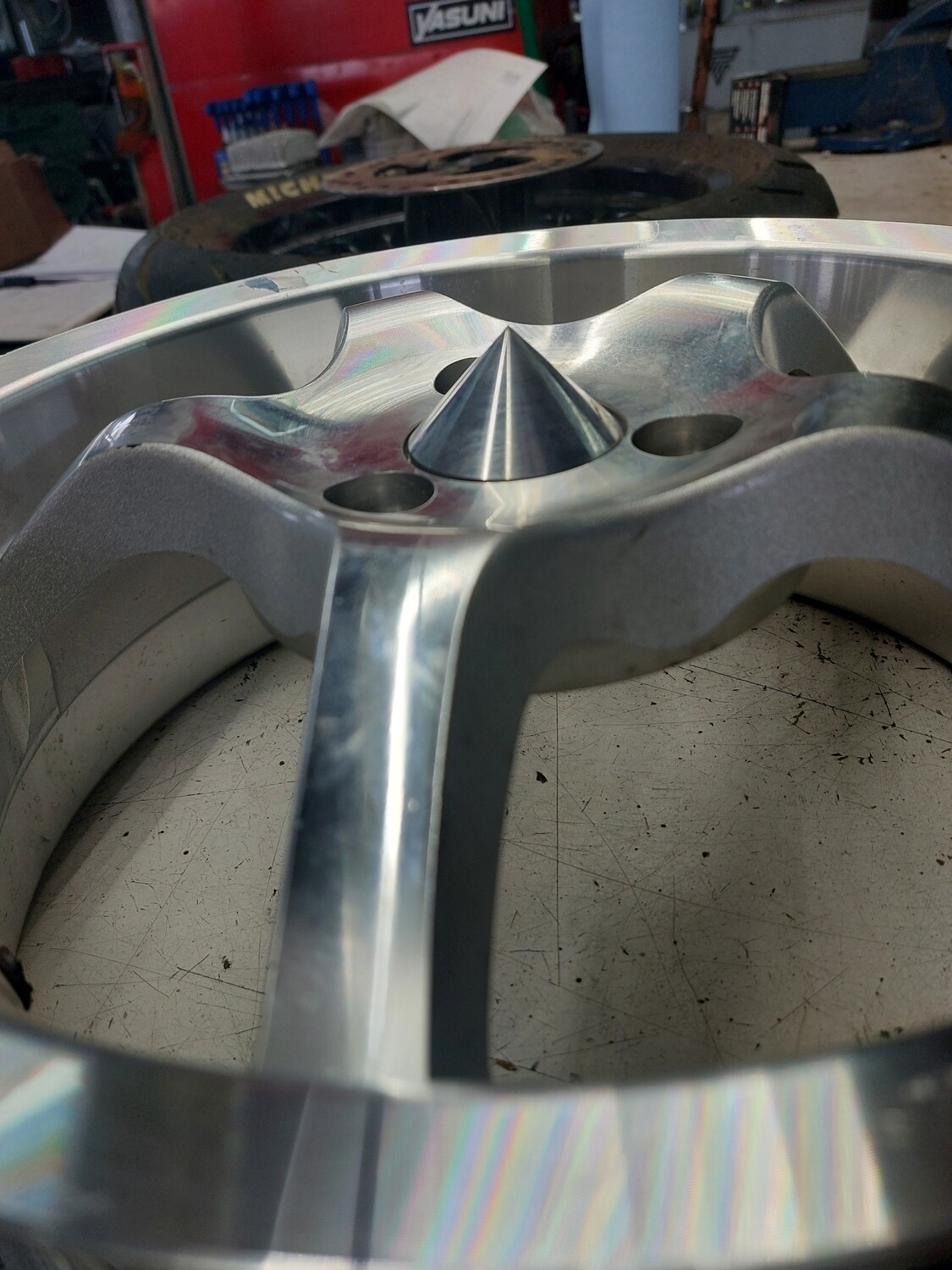 center Cap SPC CNC spike pour kiesler