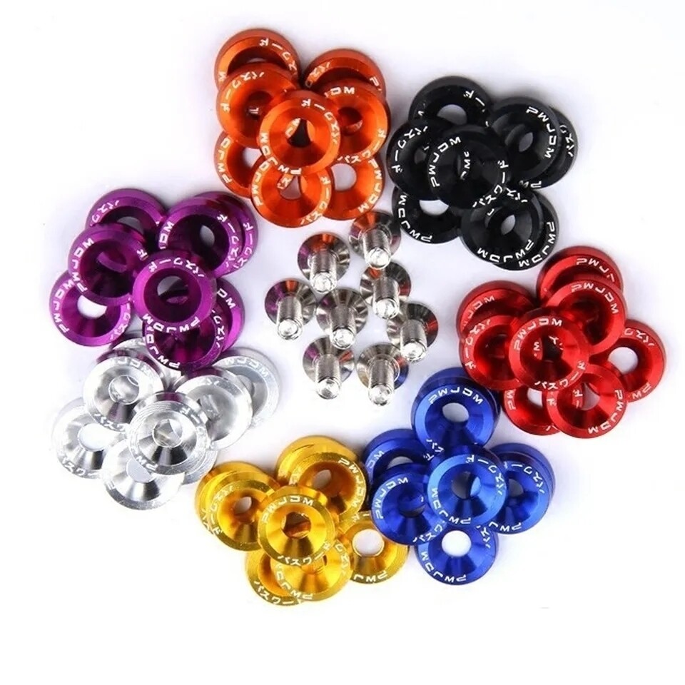 PURPLE FAIRING SCREW M6