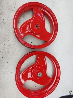 KIT JANTE 13 POUCE ROUGE BWS&#39;R
