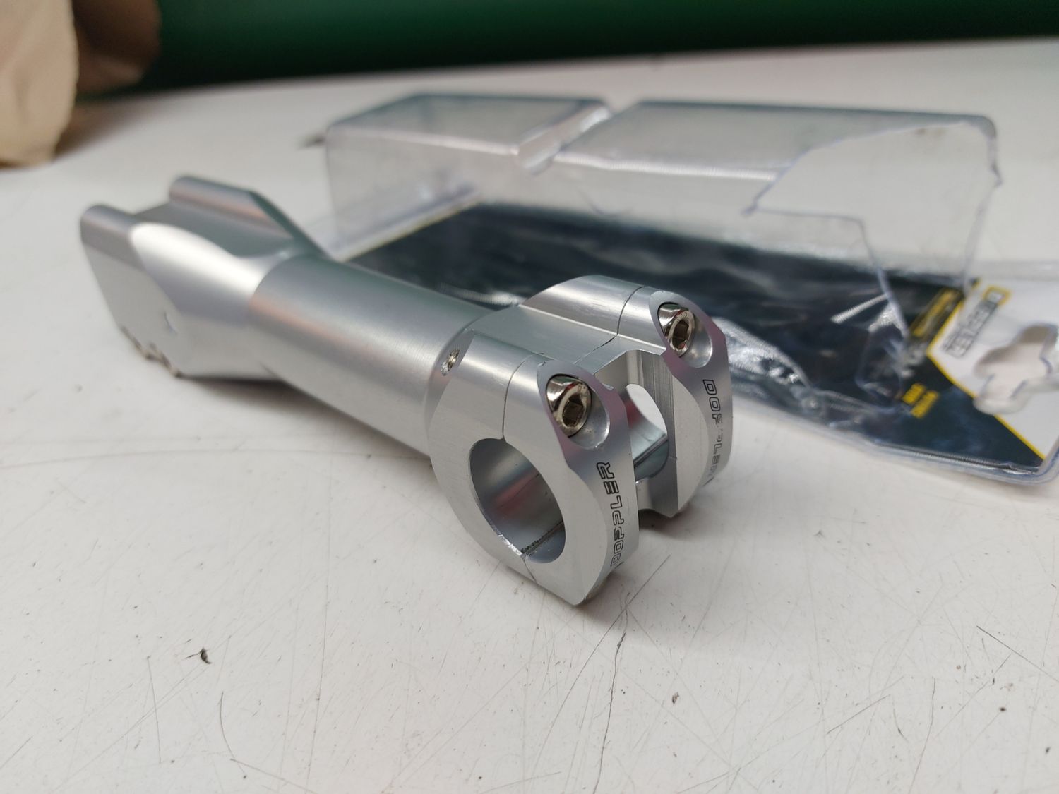 #10 POTENCE DOPPLER SHORT ALUMINIUM GRIS