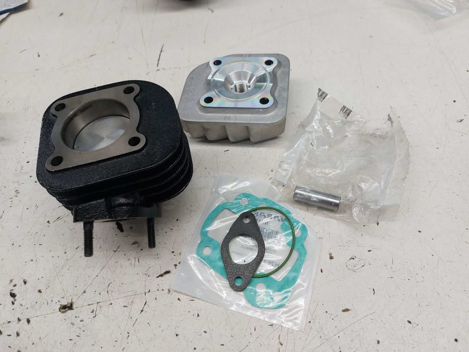 #13 Cylinder kit Polini CORSA 70cc 12mm  Mina hori