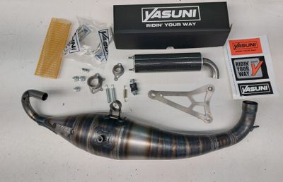 #21 Échappement Yasuni C40 Carbone Minarelli Horizontal