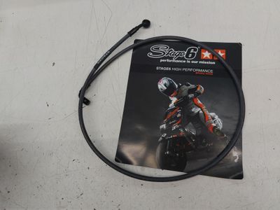 Brake Hose Stage6 Braided Steel Front