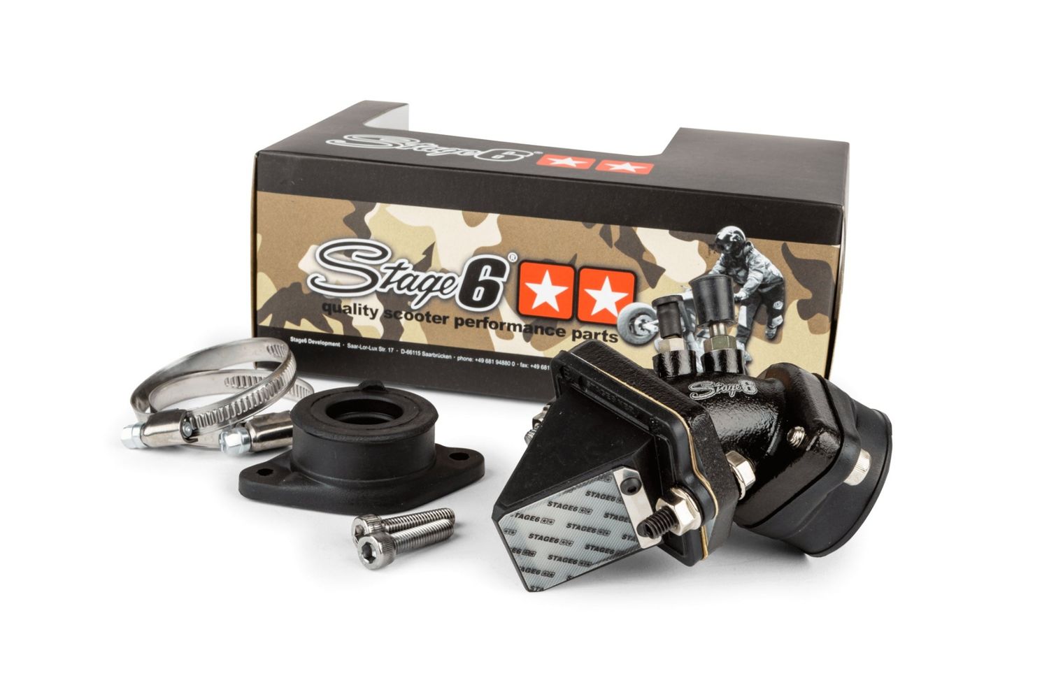 Intake Kit Stage6 MKII 23mm Piaggio