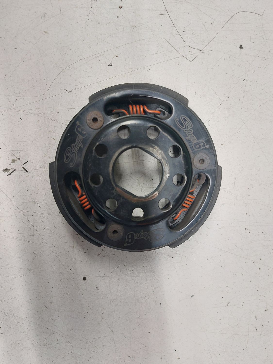 Clutch stage 6 tork control 107mm (usager)