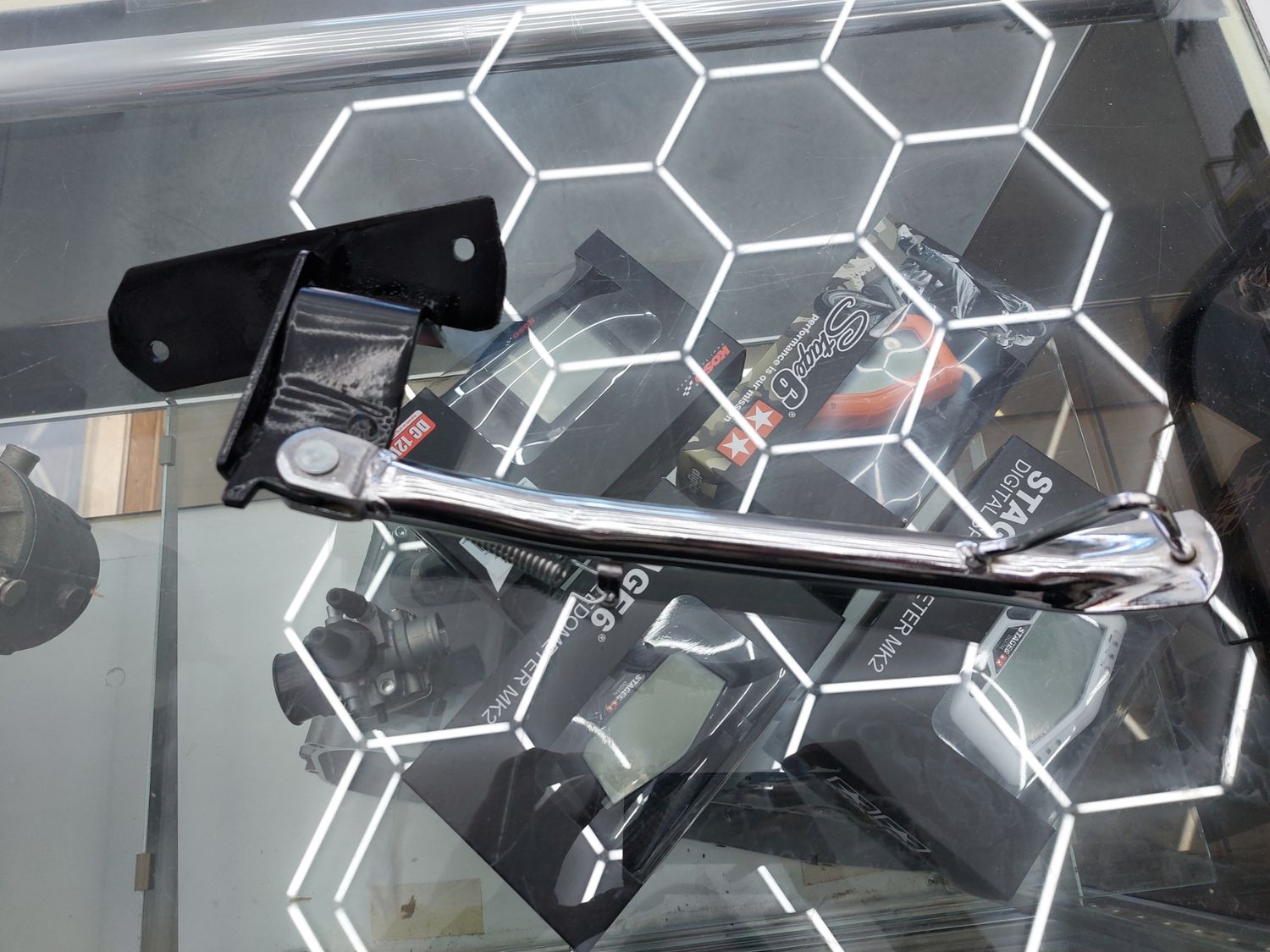 STAND BOLT ON CHROME BWS  4T 2012-2019