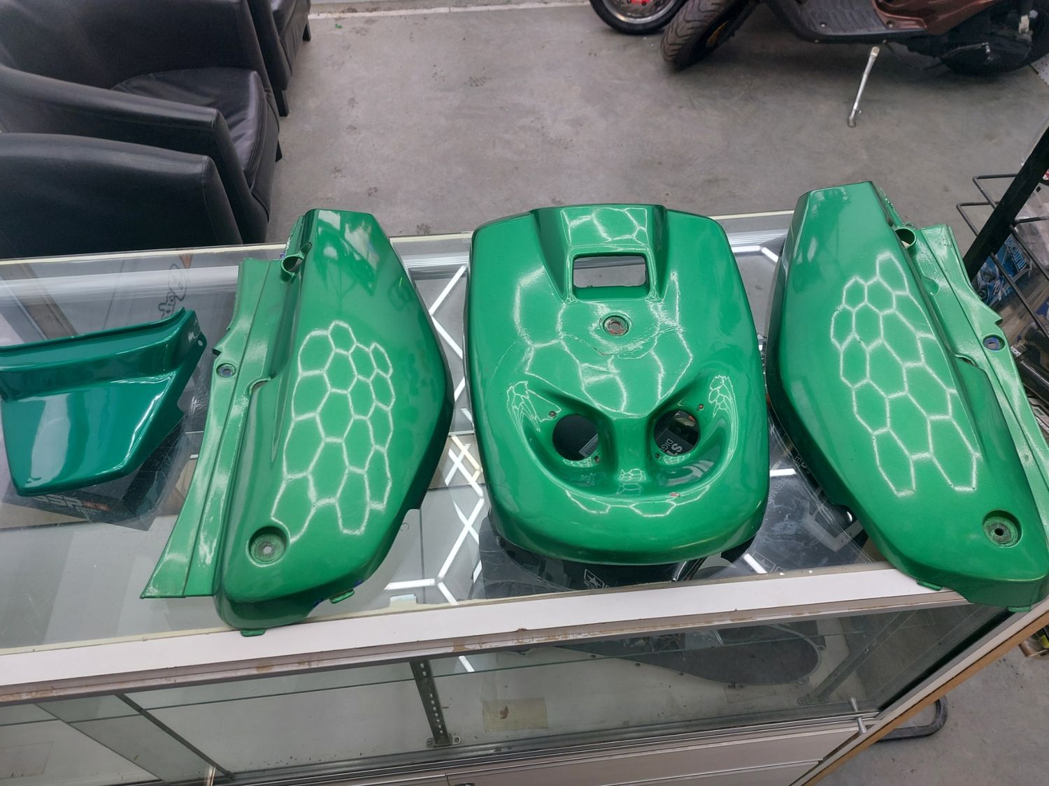 Kit plastique bws 2002-2011 usager