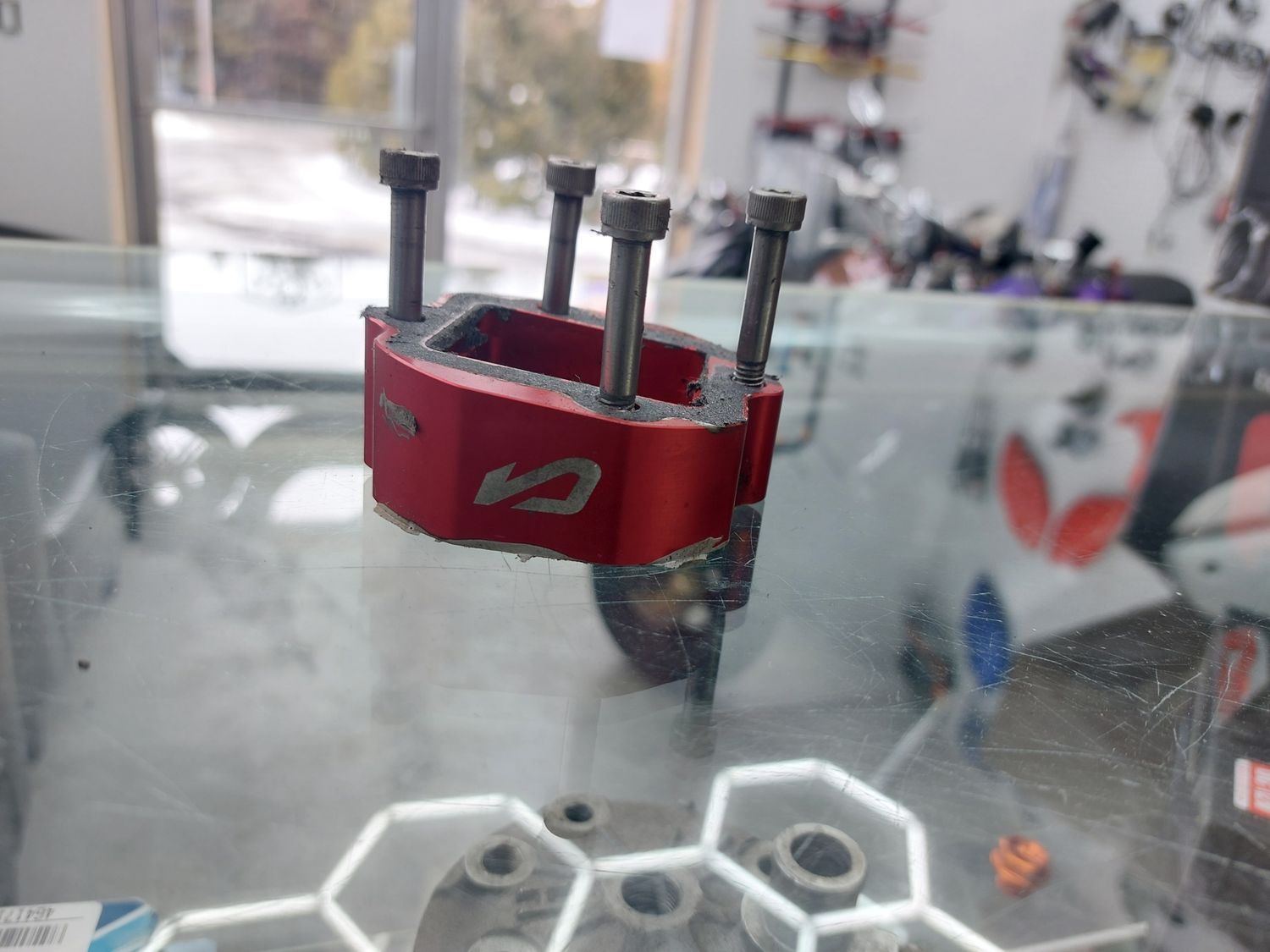 Spacer de Reedvalve most 25mm 5° usager