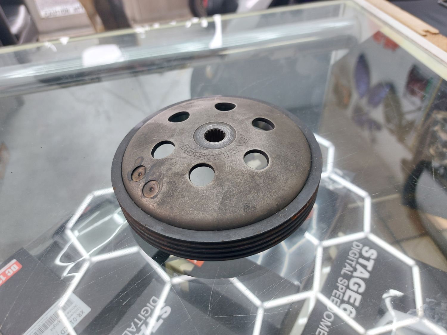 CLUTCH BELL MALOSSI WING COOLER 107MM ( USAGER)