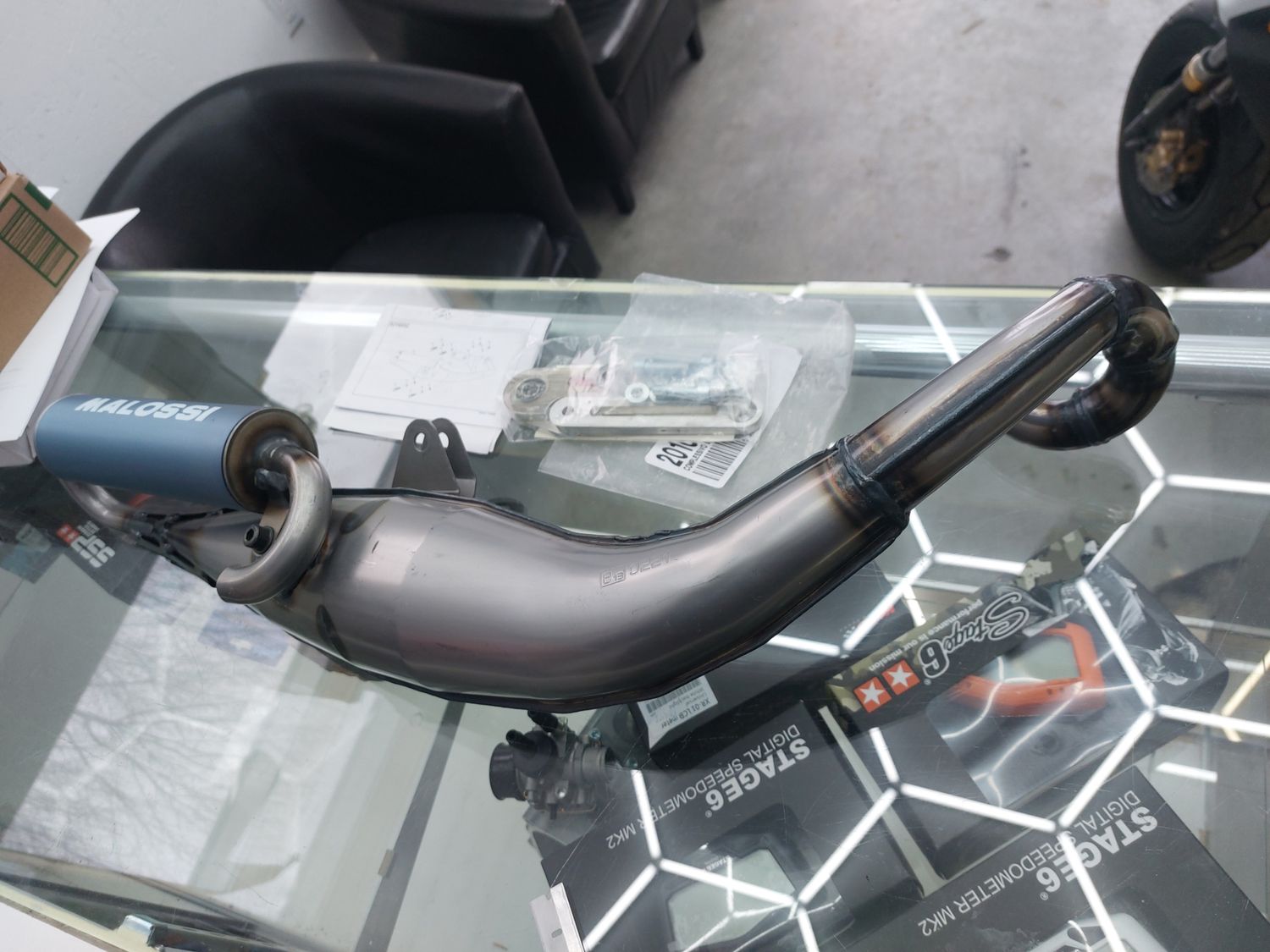 Exhaust malossi flip