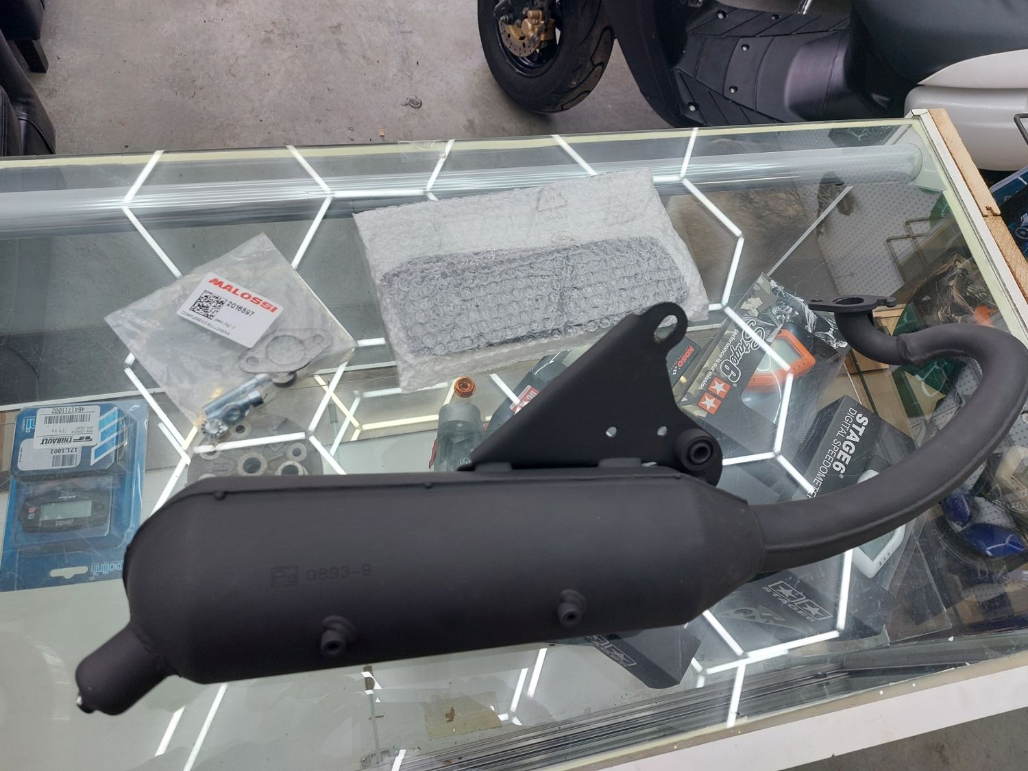 Exhaust malossi wild lion pgo