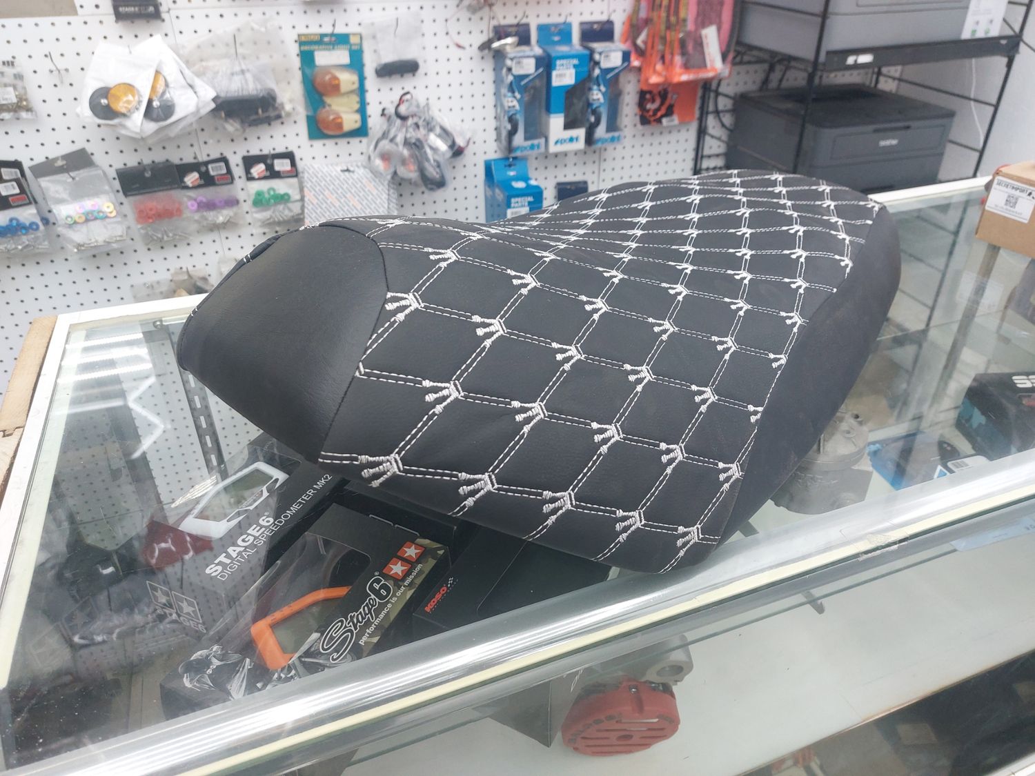 SEAT COVER DIAMANT KING CROWN 