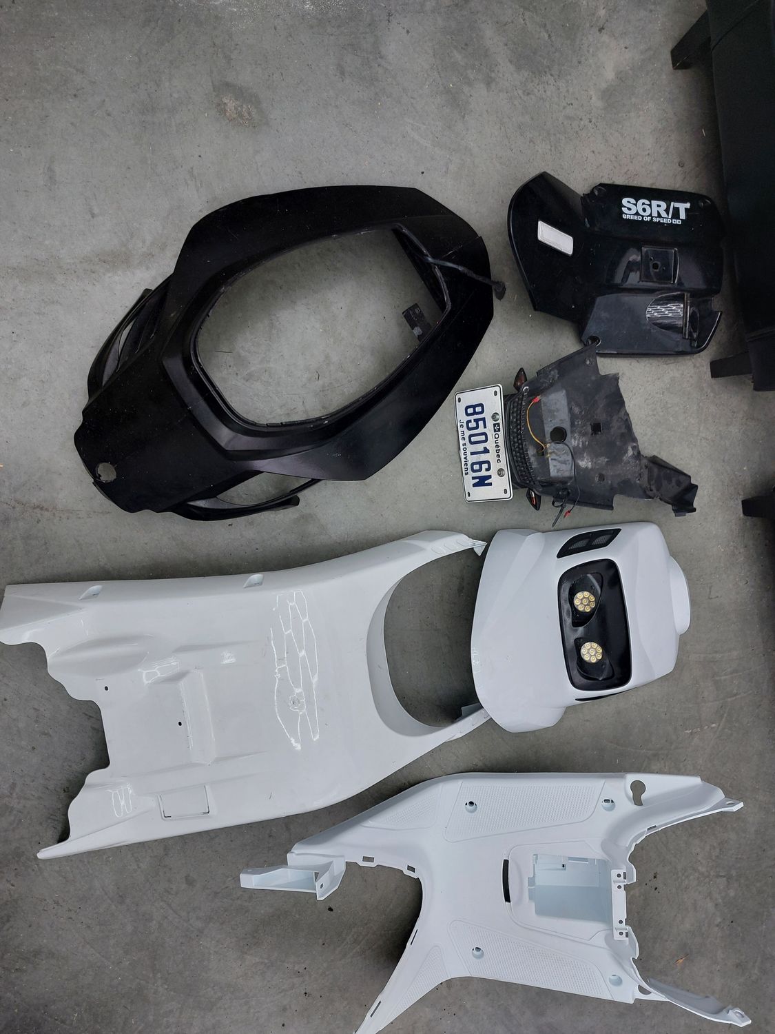 Kit Plastic BCD RX (bws'r) (USAGER)