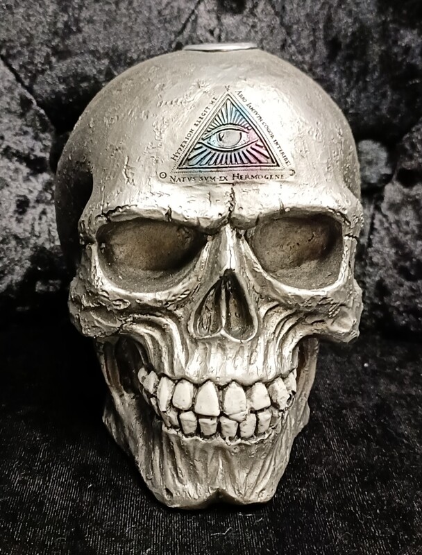 The VOID skull backflow cone burner