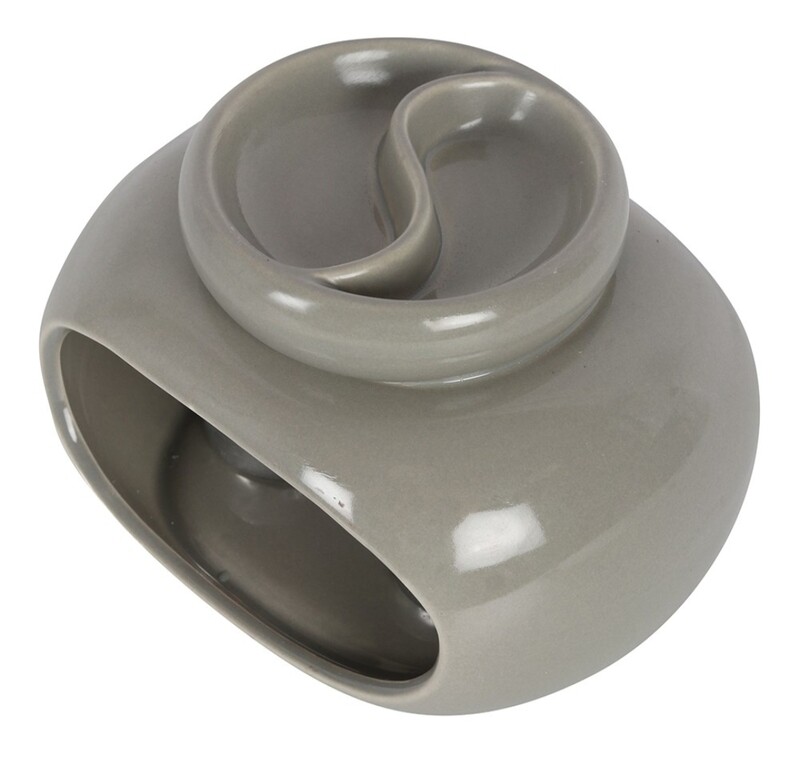 Grey Double Oil Burner
