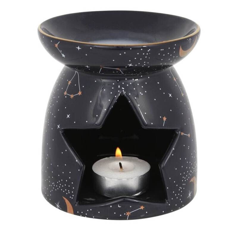 Purple Constellation Oil Burner