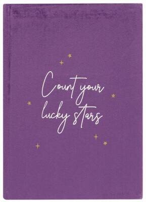 Star Sign Constellation Velvet Notebook