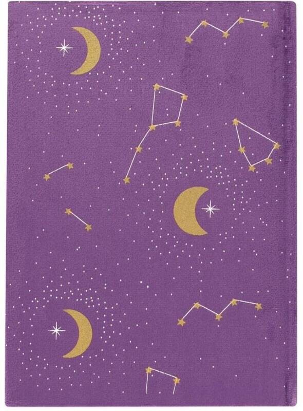 Star Sign Constellation Velvet Notebook