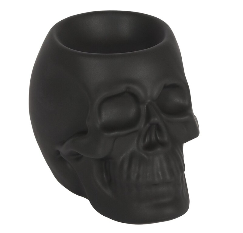 Black Skull Oil Burner