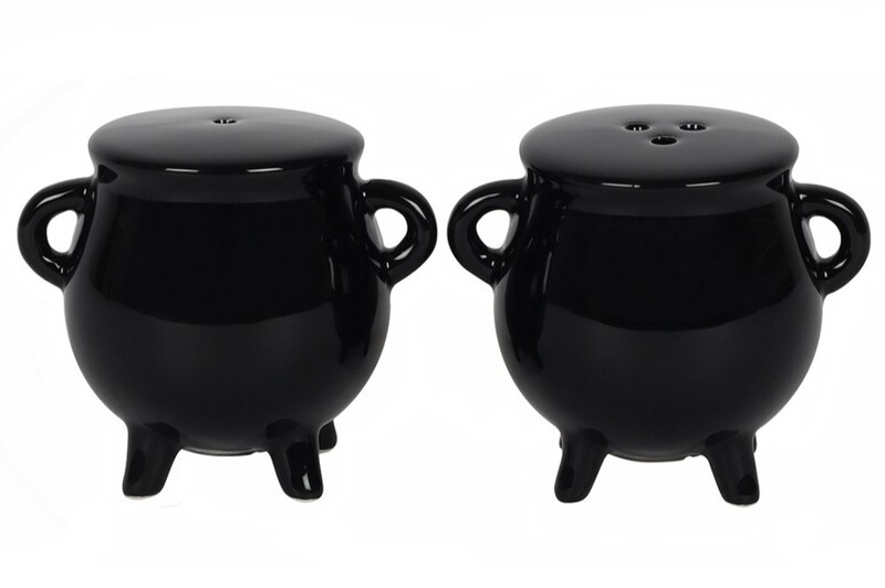 Cauldron Cruet Set
