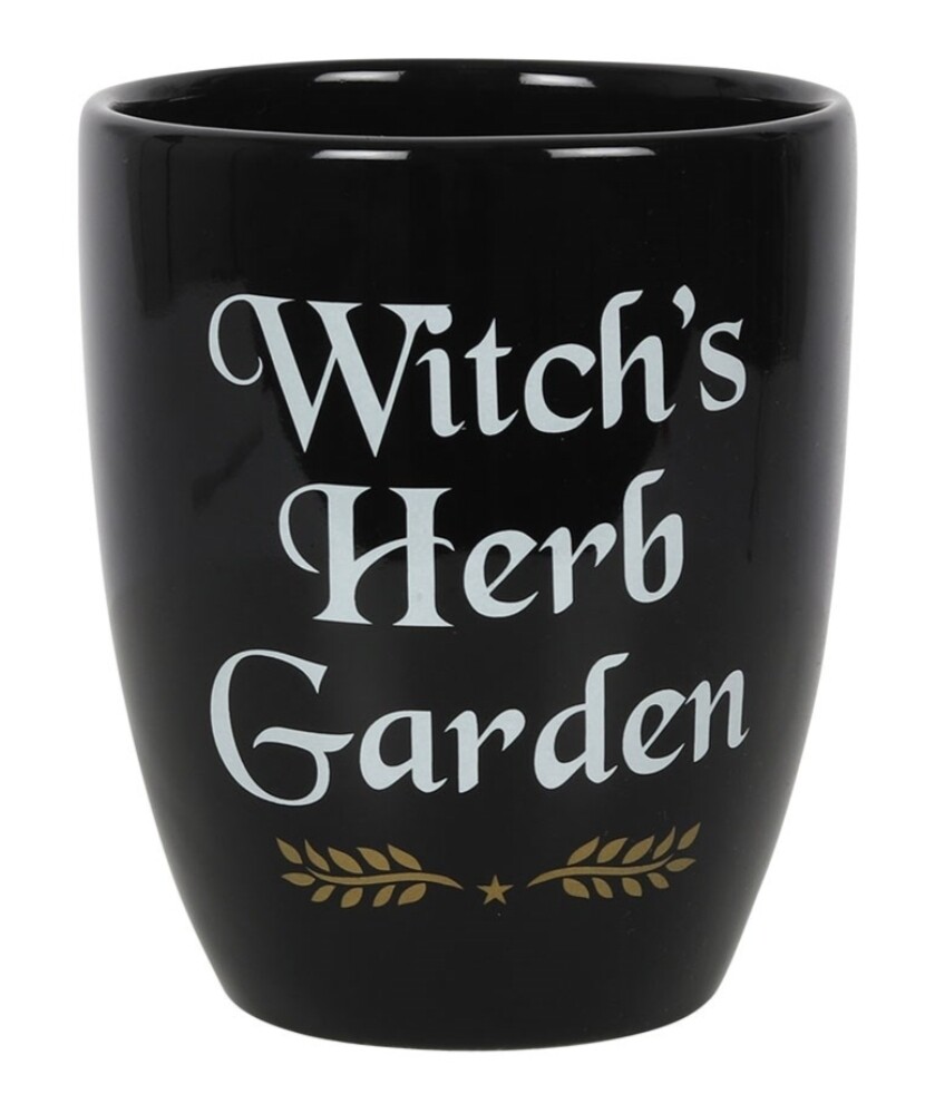 Witch&#39;s Herb Garden Plant Pot