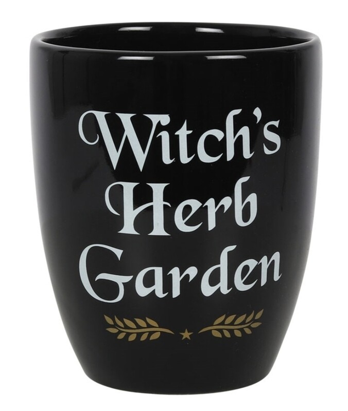 Witch&#39;s Herb Garden Plant Pot