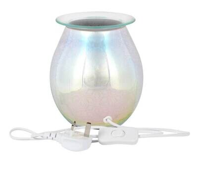 3D Geometric Flower Light Up Electric Oil Burner