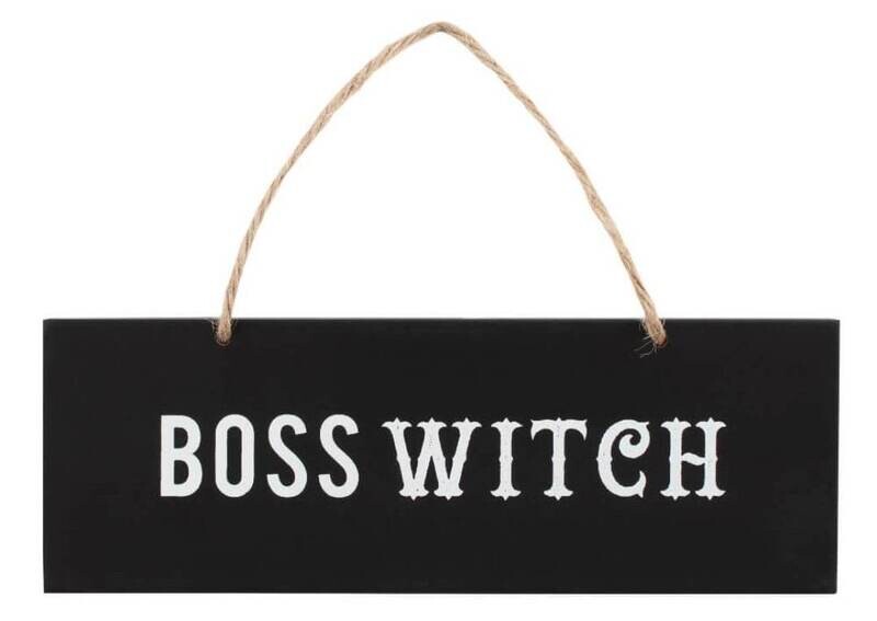 Boss Witch Wall Sign