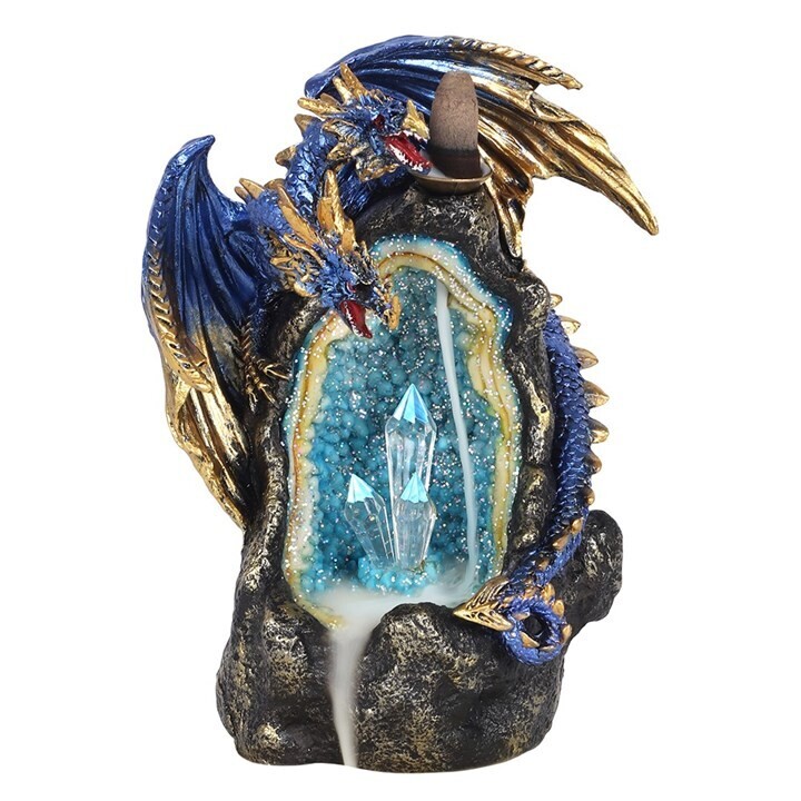 Blue Dragon LED Backflow Incense Cone Burner