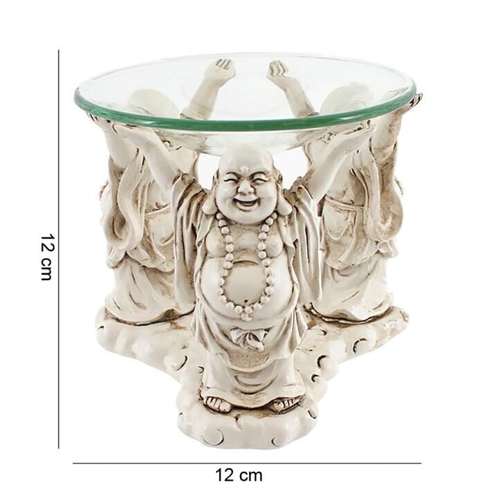 Laughing Buddha Oil / Resin / Wax Tealight Burner