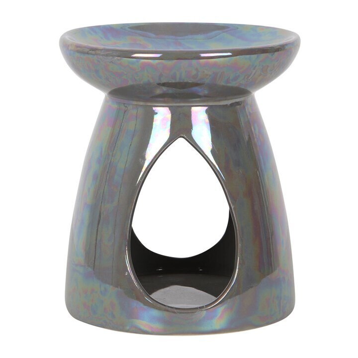 Iridescent Grey Oil / Wax / Resin Burner