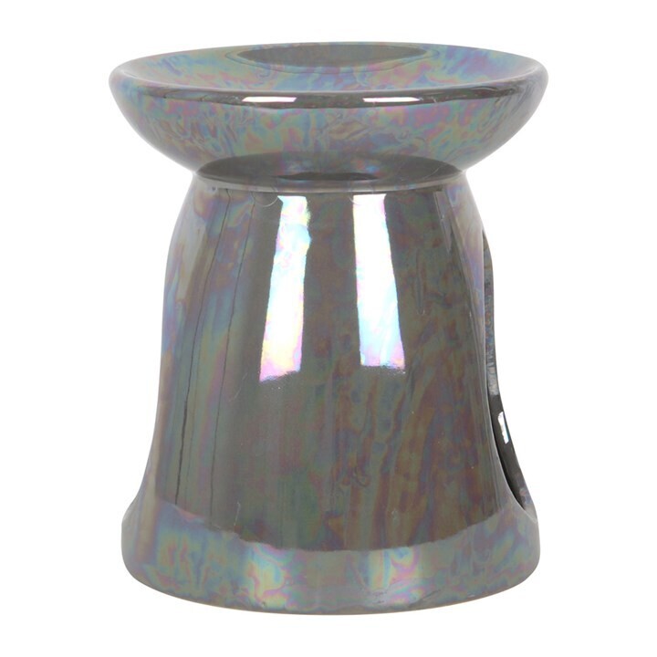 Iridescent Grey Oil / Wax / Resin Burner