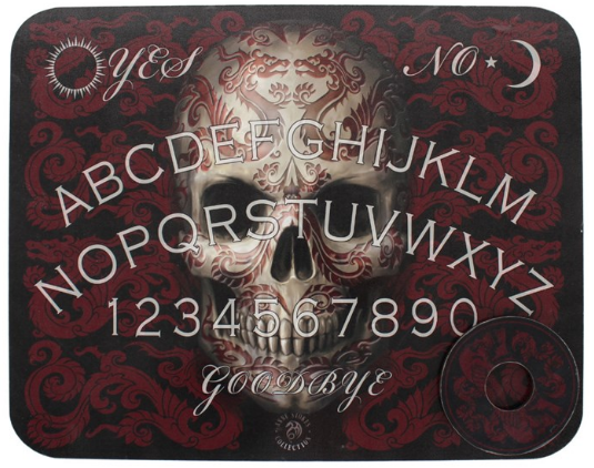 Oriental Skull Spirit Board By Anne Stokes