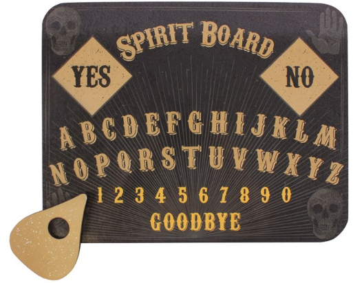 Skull Print Spirit Board