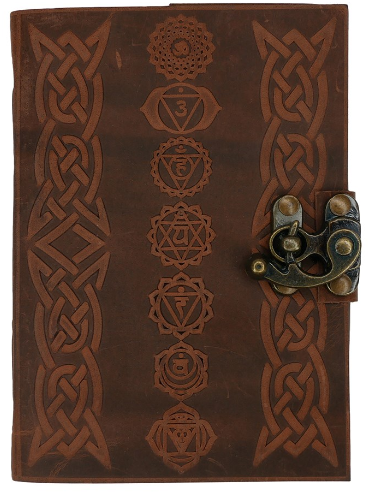 Seven Chakras Leather Journal