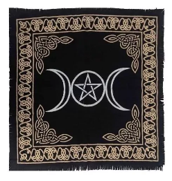 Triple Moon Altar Cloth