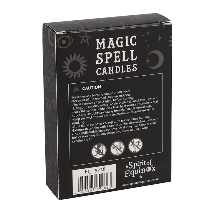 Pack of 12 Purple 'Prosperity' Spell Candles